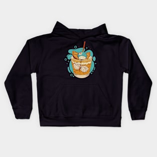 Whisky cocktail drink Kids Hoodie